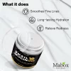 Crema de fata Mabox Snail Mucin 92%, Mucina de Melc, Arginina, Acid Hialuronic, Alantoina, hidratanta, calmanta, antirid, 55 ml