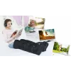 Aparat de presoterapie pentru drenaj limfatic si masaj Alhena® M-PRO 3001, 2 X 4 camere de compresie aer, 6 moduri de tratament, 30-250 mmHg, recuperare medicala, masaj terapeutic, refacere musculara, marimea M, negru
