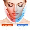 Aparat de Lifting Facial, 5 In 1, Alhena®, Ridicare faciala, Indepartarea Barbiei Duble In Forma De V, Masaj facial, EMS, Terapie Cu Fotoni, Alb