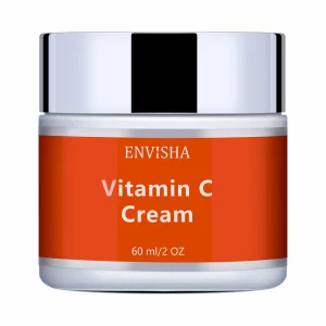 Cremă facială cu Vitamina C pentru albire și strălucire antirid, anti-îmbătrânire, organica, Envisha, 60g