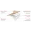 Pansament antiescara, ulcere varicoase, Alhena®, incizii operatorii, utilizat pentru rani cu exudare puternica, din spuma cu adeziv siliconic cu margine blanda pentru ingrijirea ranilor, 10X10 cm