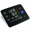 Tensiometru digital de brat cu ecran iluminat ALPHAMED U81Q, 2 x 90 memorii, oprire automata, mufa USB Type-C, manseta 22-42 cm, negru/alb