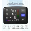Tensiometru digital de brat cu ecran iluminat ALPHAMED U81Q, 2 x 90 memorii, oprire automata, mufa USB Type-C, manseta 22-42 cm, negru/alb