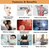 Termocuverta cu doua zone infrarosu Alhena® XC-RZT01, Patura pentru sauna cu infrarosu, diminuarea celulitei, slabit, modelarea corpului, detoxifiere, pentru uz personal sau salon, ro