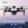 Drona Alhena®, 6K, Mod mentinere altitudine, Vizualizare 3D, Foto/Video, Cu lumini LED, Senzor G, Flip 3D, Decolare/Aterizare cu o singura tasta, Control APP, Vocal, Cu telecomanda, S2S