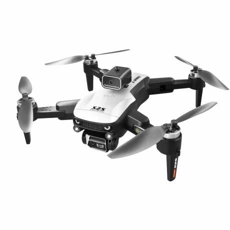 Drona Alhena®, 6K, Mod mentinere altitudine, Vizualizare 3D, Foto/Video, Cu lumini LED, Senzor G, Flip 3D, Decolare/Aterizare cu o singura tasta, Control APP, Vocal, Cu telecomanda, S2S