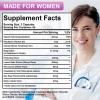Supliment complet in menopauza pe baza de plante, echilibru hormonal, complex de ameliorare a bufeurilor, 90 bucati, Beworths