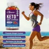 Supliment de dieta cetogena, de slabire, Alliwise 1000 mg Keto BHB Gummies 60 de bucati Keto BHB Gummies pentru arderea grasimilor 1000mg, Creste energia, Alhena®