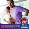 Supliment de dieta cetogena, de slabire, Alliwise 1000 mg Keto BHB Gummies 60 de bucati Keto BHB Gummies pentru arderea grasimilor 1000mg, Creste energia, Alhena®