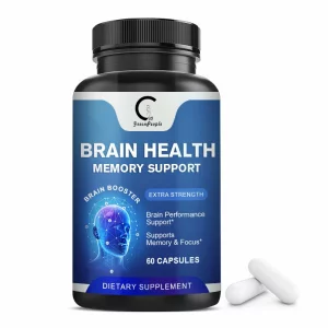 Suplimente pentru creier, memorie si concentrare: sprijin pentru memorare, 60 buc, Capsule pentru sanatatea creierului, Beworths