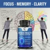 Suplimente pentru creier, memorie si concentrare: sprijin pentru memorare, 60 buc, Capsule pentru sanatatea creierului, Beworths