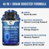 Suplimente pentru creier, memorie si concentrare: sprijin pentru memorare, 60 buc, Capsule pentru sanatatea creierului, Beworths