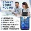 Suplimente pentru creier, memorie si concentrare: sprijin pentru memorare, 60 buc, Capsule pentru sanatatea creierului, Beworths