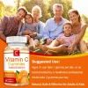 Vitamina C, 750mg, Suport pentru imunitate, fara Gluten, Organic, Green People, jeleuri VC Energy Gummies, Supliment Zilnic Pentru Adulti si copii, 60buc, Alhena®