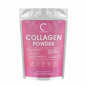 Supliment cu pudra de colagen fara arome - contribuie la sanatatea parului, unghiilor, pielii, oaselor si articulatiilor, recuperarea dupa antrenament, (100 g), Alhena® Greenpeople