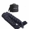 Aparat de presoterapie pentru drenaj limfatic si masaj pantalon talie inalta Alhena®M-PRO 3001, 2 X 8 camere de compresie aer, 6 moduri de tratament, 30-250 mmHg, recuperare medicala, masaj terapeutic, refacere musculara, marimea XL, 142/83 negru