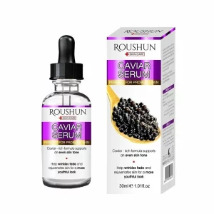 Ser cu caviar organic pentru fermitate, hidratare, anti-rid, anti-îmbătrânire, albire, hrănire, iluminare, 30 ml, Roushun