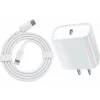 Set Incarcator Alhena®, Fast Charger si cablu USB-C, compatibil cu Apple, USB-C 20W, Compatibil cu iPhone 14 / 14 Pro / 14 Pro Max / 13 / 13 Pro / 13 Pro Max / 12 / 12 Pro / 12 Pro Max, 11,12,13, Alb