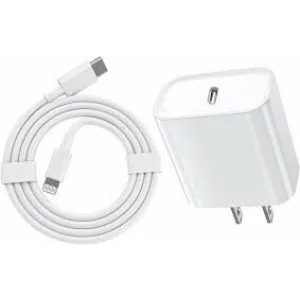Set Incarcator Alhena®, Fast Charger si cablu USB-C, compatibil cu Apple, USB-C 20W, Compatibil cu iPhone 14 / 14 Pro / 14 Pro Max / 13 / 13 Pro / 13 Pro Max / 12 / 12 Pro / 12 Pro Max, 11,12,13, Alb
