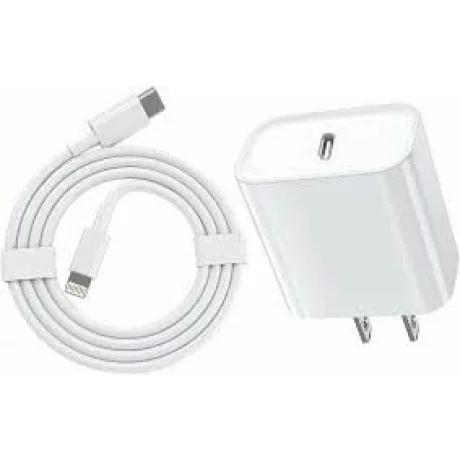 Set Incarcator Alhena®, Fast Charger si cablu USB-C, compatibil cu Apple, USB-C 20W, Compatibil cu iPhone 14 / 14 Pro / 14 Pro Max / 13 / 13 Pro / 13 Pro Max / 12 / 12 Pro / 12 Pro Max, 11,12,13, Alb