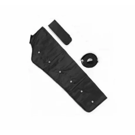 Aparat de presoterapie pentru drenaj limfatic si masaj pntru brat Alhena® M-PRO 3001, 1 X 6 camere de compresie aer, 6 moduri de tratament, 30-250 mmHg, recuperare medicala, masaj terapeutic, refacere musculara, marimea L, negru
