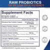 Capsule probiotice si enzime digestive suport pentru absorbtia nutrientilor, sanatate digestiva, 100 de miliarde de CFU si 34 de tulpini