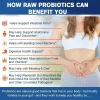 Capsule probiotice si enzime digestive suport pentru absorbtia nutrientilor, sanatate digestiva, 100 de miliarde de CFU si 34 de tulpini