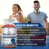 Capsule probiotice si enzime digestive suport pentru absorbtia nutrientilor, sanatate digestiva, 100 de miliarde de CFU si 34 de tulpini
