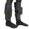 Sistem de terapie prin compresie masaj picioare Alhena®, Drenaj limfatic, Presopunctura, Refacere musculara, Masaj circulator, Masaj relaxare, Compresie cu aer, Recuperare sportivă, MiniF002 negru