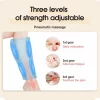 Sistem de terapie prin compresie masaj picioare Alhena®, Drenaj limfatic, Presopunctura, Refacere musculara, Masaj circulator, Masaj relaxare, Compresie cu aer, Recuperare sportivă, MiniF002 negru
