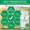 Enzime digestive, Supliment de sprijin imun pentru o digestie mai bună, imbunatateste, digestia, crește imunitatea, controlul greutății, 120 capsule moi