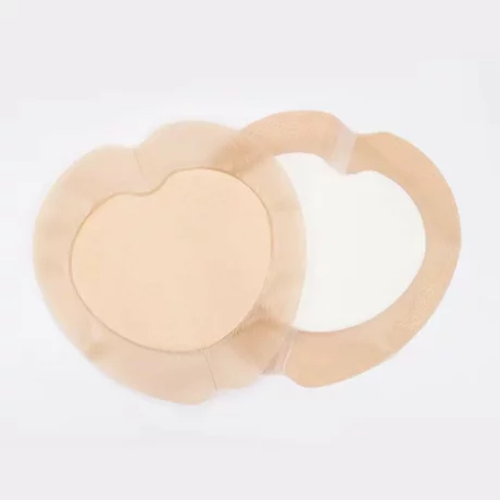 Pansament antiescara, ulcere varicoase, Alhena®, incizii operatorii, utilizat pentru rani cu exudare puternica, din spuma cu adeziv siliconic cu margine blanda pentru ingrijirea ranilor, 18X18 cm