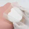 Pansament antiescara, ulcere varicoase, Alhena®, incizii operatorii, utilizat pentru rani cu exudare puternica, din spuma cu adeziv siliconic cu margine blanda pentru ingrijirea ranilor, 18X18 cm