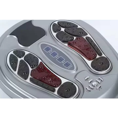 Aparat stimulare, pentru picioare, stimulare zone reflexogene, Alhena®, impulsuri electromagnetice, infrarosu, cablu alimentare, paduri electrostimulare musculara
