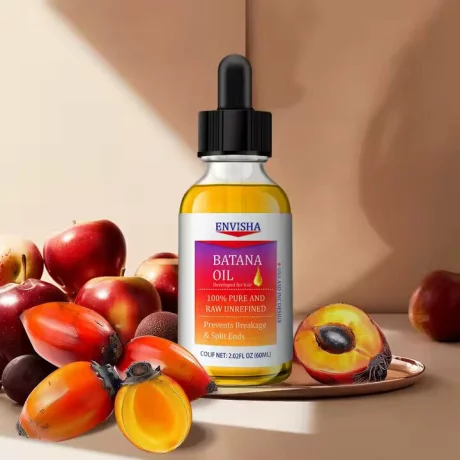 Ulei organic pur de batana pentru repararea parului deteriorat, creșterea părului, hranire, prevenirea caderii, repararea, netezire, hidratare, anti-rupere/capete despicate,  60ml