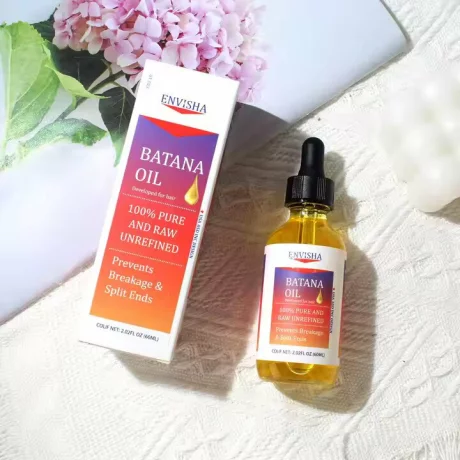 Ulei organic pur de batana pentru repararea parului deteriorat, creșterea părului, hranire, prevenirea caderii, repararea, netezire, hidratare, anti-rupere/capete despicate,  60ml