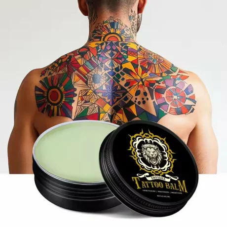 Balsam pentru tatuaje, Unguent reparator Non-iritant Balsam hrănitor și strălucitor pentru tatuaje, 60g