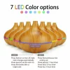 Difuzor aromaterapie cu ultrasunete si lumina LED 7 culori V-Rising VR-N10L, 550 ml, lemn deschis