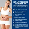 Probiotic 100 de miliarde de unitati formatoare de colonii, 34 de tulpini cu probiotice si enzime digestive pentru imunitate puternica, echilibrului florei intestinale, capsule moi