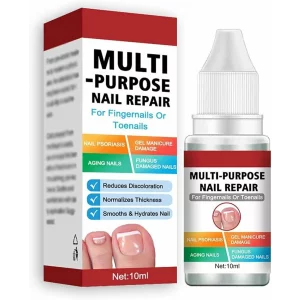 Solutie de reparare a unghiilor, Antifungica, Lotiune organica pentru reinnoirea unghiilor deteriorate, crapate, aspre, decolorate, ingalbenite, ciuperca unghiei, 10 ml, Envisha