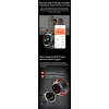 Ceas smartwatch pentru masurarea glicemiei fara intepare, Alhena®  530mAh, NFC, SOS, Bratara pentru apeluri Ecg, Pompa de aer, Tensiune arteriala, Oxigen din sange, Sport Fitness S26, negru