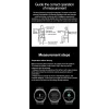 Ceas smartwatch pentru masurarea glicemiei fara intepare, Alhena®  530mAh, NFC, SOS, Bratara pentru apeluri Ecg, Pompa de aer, Tensiune arteriala, Oxigen din sange, Sport Fitness S26, negru