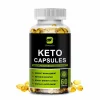 Keto, Oțet de mere capsule moi poate contribui la reducerea masei corporale, reducerea apetitului,  contribuie la metabolismul energetic normal, Beworths 60 de bucăți