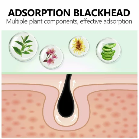 Set 5 plasturi pentru puncte negre cu Arbore de Ceai si Aloe Vera, Vibrant Glamour
