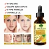 Ser cu extract de Ananas si Migdale, hidratant, revitalizant, anti imbatranire, iluminare, Roushun, 30ml