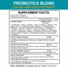 Probiotic 120 de miliarde de unitati formatoare de colonii, 36 de tulpini cu probiotice si enzime digestive pentru imunitate puternica, echilibrului florei intestinale, capsule moi