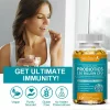 Probiotic 120 de miliarde de unitati formatoare de colonii, 36 de tulpini cu probiotice si enzime digestive pentru imunitate puternica, echilibrului florei intestinale, capsule moi