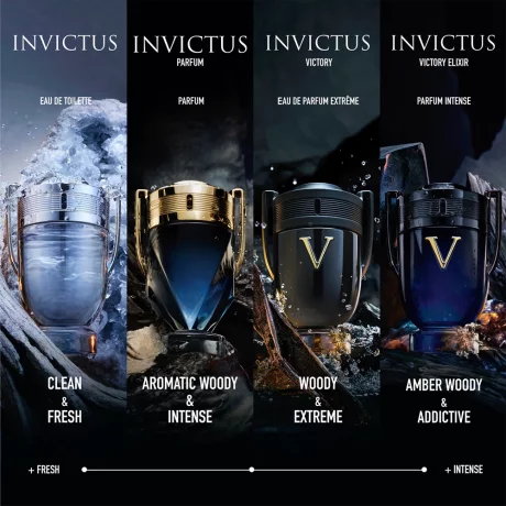 Paco Rabanne Invictus Victory Eau De Parfum Extreme Natural Spray 100ml Vanilla