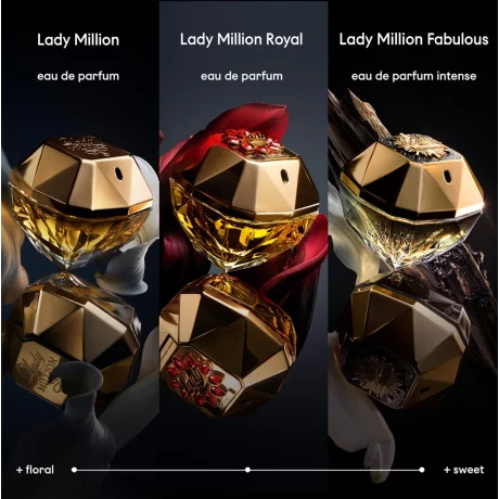 Paco Rabanne Lady Million Fabulous Intense Eau De Parfum 80ml