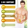 Supliment alimentar pentru 1 luna, 5 Capsulele softgel pe zi, furnizează vitamine energetice și construiesc un organism sanatos, Multi-vitamin,  Lutein Ester, Ashwagandha, Tongkat Ali, Sea Moss,